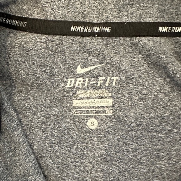 NIKE ELEMENT DRI-FIT 1/2 ZIP RUNNING TOP - Picture 3 of 4